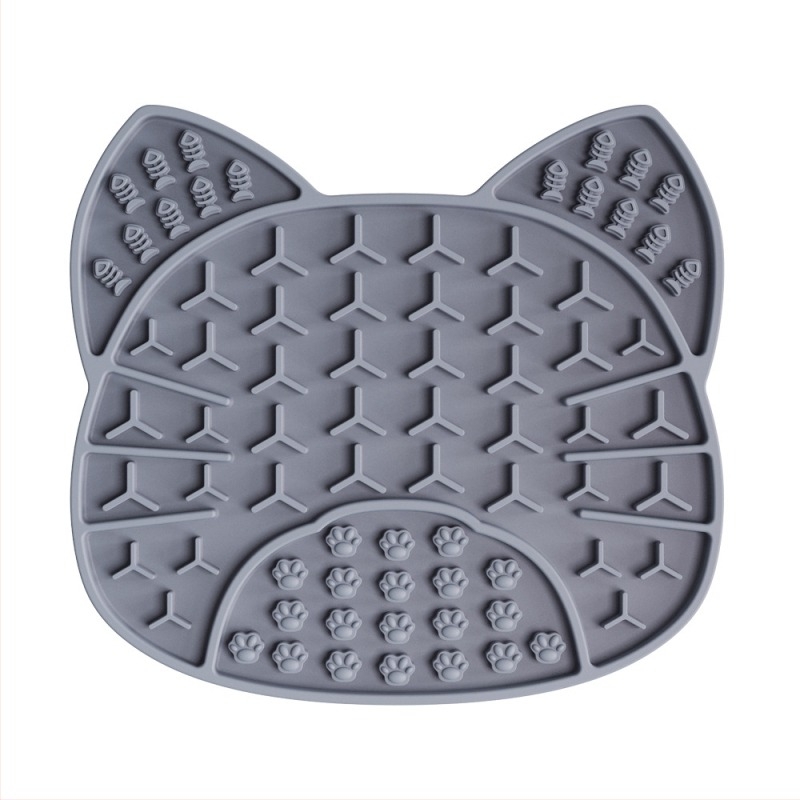 Szilikonból készült nyalópad lassú etetésre, kutyáknak és macskáknak, szívókoronggal, 107 g