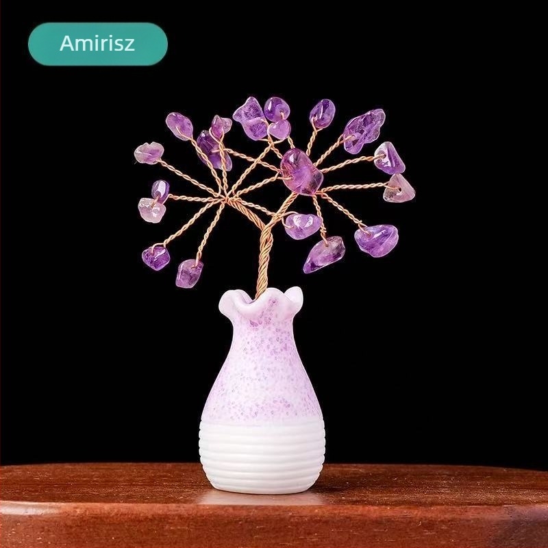 Kristály mini virágváza, valósághű imitációs dizájn DIY mikrotájhoz, Anyag: Kristály, Kategória: Resin Craft, Márka: Floating Life Half Dream, Termékkód: C0055