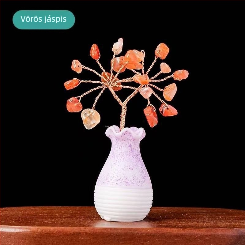 Kristály mini virágváza, valósághű imitációs dizájn DIY mikrotájhoz, Anyag: Kristály, Kategória: Resin Craft, Márka: Floating Life Half Dream, Termékkód: C0055