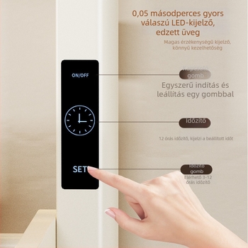 Összecsukható elektromos törölközőtartó (teljes fűtés, szénszálas fűtés, intelligens időzítés, mobilalkalmazásos távirányítás, szárítás és párátlanítás)