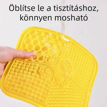 Állatok nyalogató alátét szilikonból, univerzális szívó alátét macskáknak és kutyáknak, anti-spill