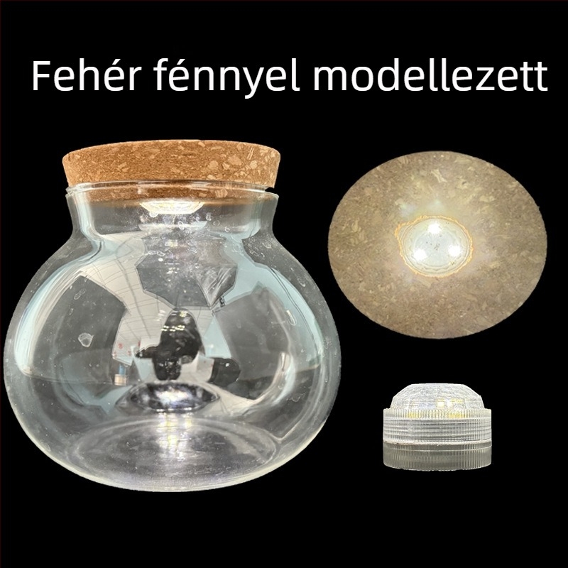 Hidropóniai növényváz magas boroszilikát üvegből, fúvott, testre szabható