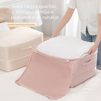 Tömörítő tároló tasak paplanokhoz, pehelypaplanokhoz és selyem paplanokhoz; dedikált rendező táska ágyneműhöz és ruházathoz.