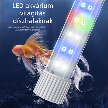 Akvarisztikus LED világítás, vízálló, teljes spektrum, színváltó, teljesítmény ≤36W