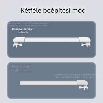 LED akvárium lámpa, vízálló, állványra szerelhető, teljes spektrumú megvilágítás vízi növényekhez, kis akváriumhoz