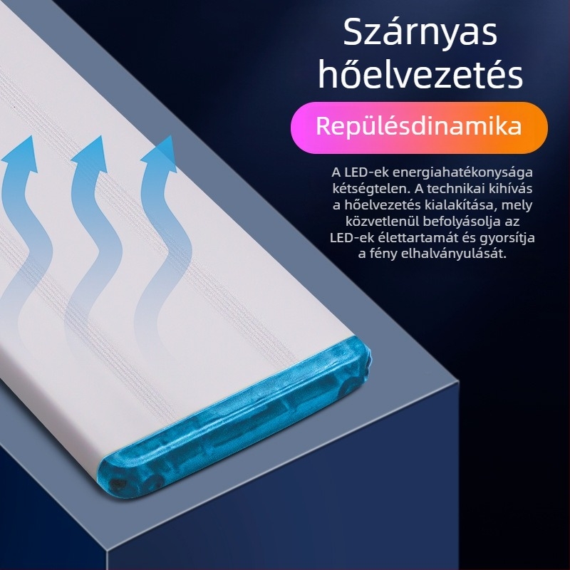LED akváriumlámpa színváltó világítással és konzol tartóval — ideális dísznövényekhez — Eredet: Kína; Helyi termék