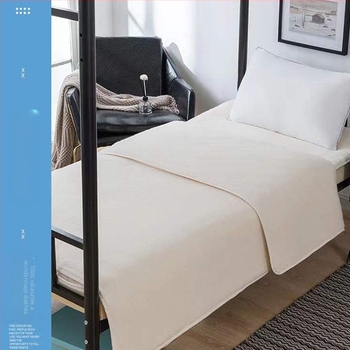 Fulani háromrészes kollégiumi ágyneműkészlet, 100% pamut, twill szövés, reaktív nyomtatás és festés, csíkos mintázat, szövet sűrűség 130x70