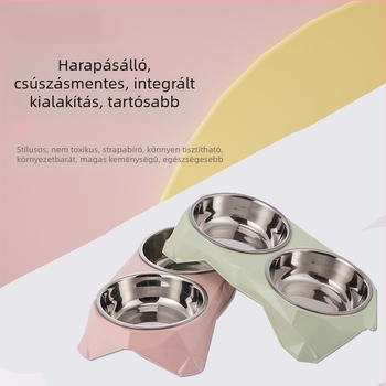 Állateledel tál, PP anyag, modell 0036, márka GPN, macskáknak és univerzális háziállatok számára, etetési eszközök