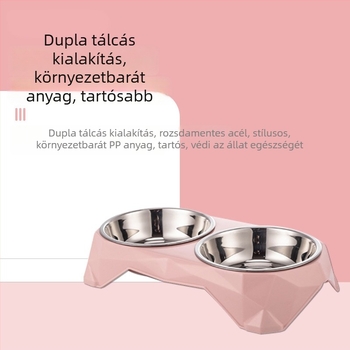 Állateledel tál, PP anyag, modell 0036, márka GPN, macskáknak és univerzális háziállatok számára, etetési eszközök