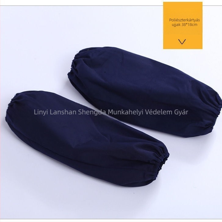 Denim oversleeves – ujjatlan kötény, antifouling és dekontamináció céljára, modern egyszerű stílus, egyszínű mintázat, Shengda