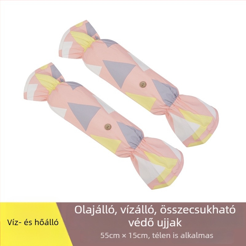 Főzéshez vízálló és olajfröccsenés elleni karvédők