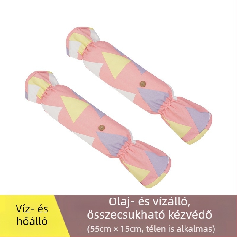 Főzéshez vízálló és olajfröccsenés elleni karvédők