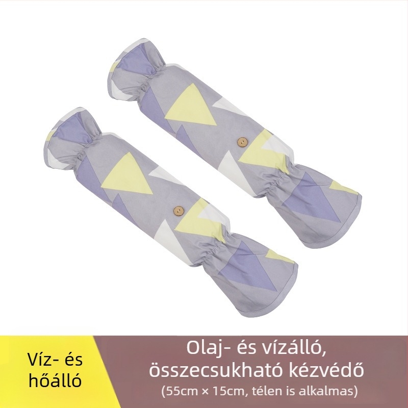 Főzéshez vízálló és olajfröccsenés elleni karvédők