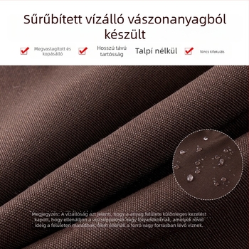 Kötény, ujjatlan, vászonból, vízálló, modern minimalista stílus