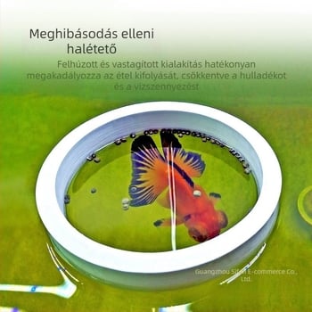 Akváriumi etetőgyűrű úszó etetővel (Anyag: Egyéb; Márka: Sheng bangrong; Alkalmas: Akvárium; Import: Nem; Dobozmennyiség: Egyéb)