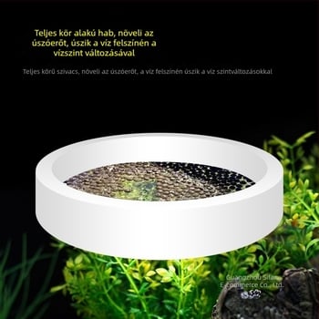 Akváriumi etetőgyűrű úszó etetővel (Anyag: Egyéb; Márka: Sheng bangrong; Alkalmas: Akvárium; Import: Nem; Dobozmennyiség: Egyéb)