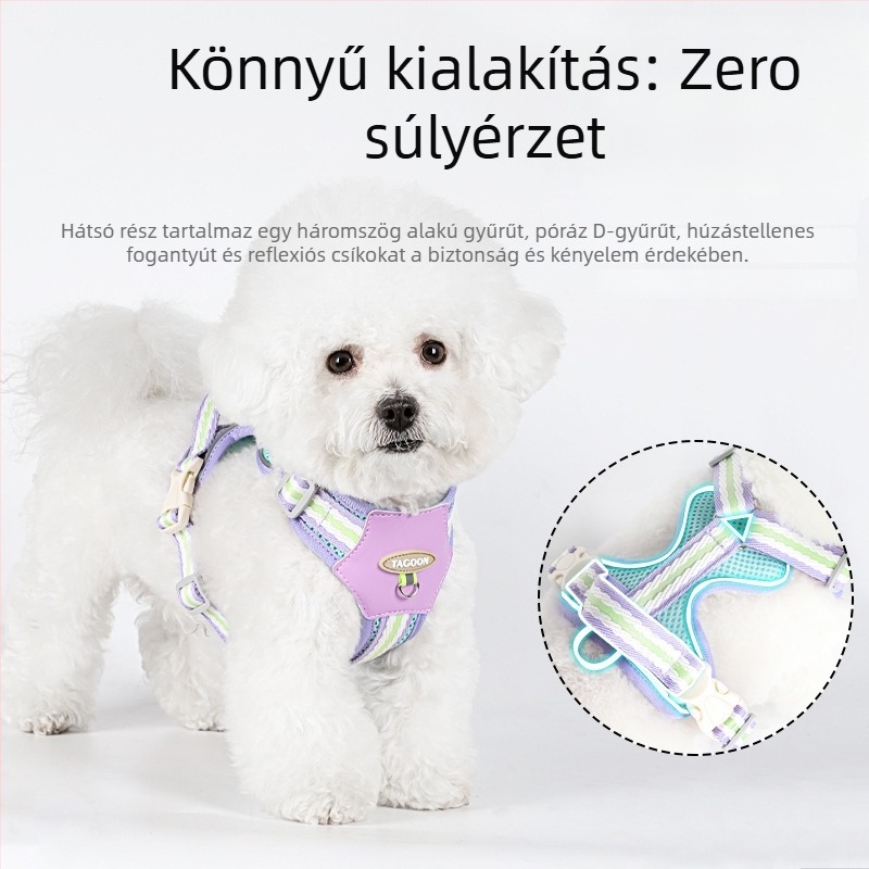Kutyahám, könnyű, lélegző hálós anyag, poliészter, Tagoon márka, Zhejiang eredet