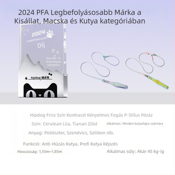 Kutya póráz Sour bear, poliészter, rögzített hosszúságú, háziállatokhoz