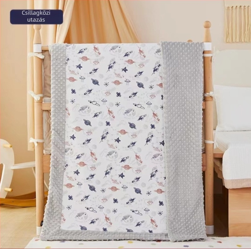 Tu Bei Rabbit 100% pamut hőmérséklet-szabályozó baba- és gyerek takaró, 500–800 g, egész éves, testreszabható