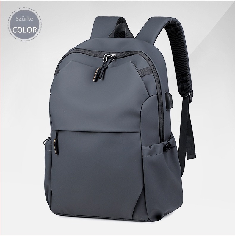Nylon hátizsák, 20–35 L kapacitás, lélegző, városi minimalista stílus, görbült vállpánt