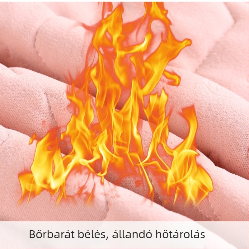 Téli fleece-béléssel bélelt vastag kötött gyerek mellény, uniszex, iskolai egyenruha kiegészítő, meleg.