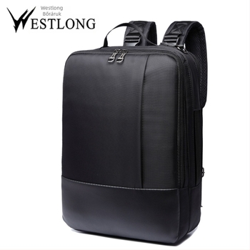 Modell 8126 Nylon laptop hátizsák, rekesz laptop, cipzáras zárás