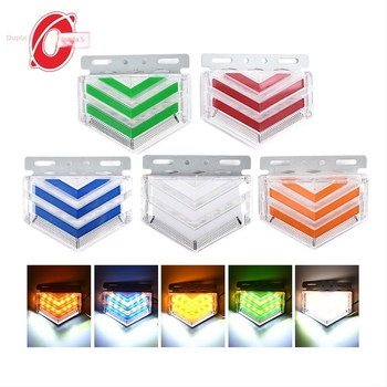 24V LED V-alakú háromoldalú teherautó oldalsó fény