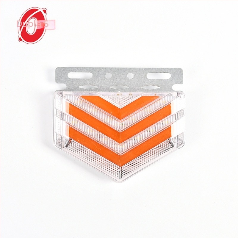 24V LED V-alakú háromoldalú teherautó oldalsó fény