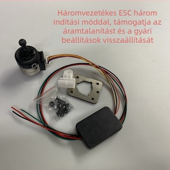 Bluetooth motorvezérlő PCB modul léptetőmotorokhoz, modell A17, 12V, 0.1A, általános kompatibilitás