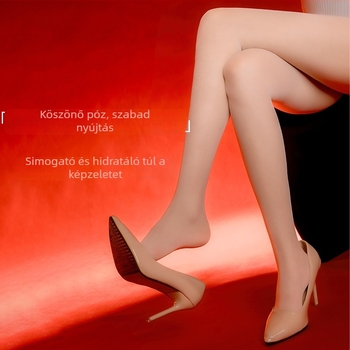 Nylon seamless harisnya, magas derekú, minden szezonban, nedvszívó és dezodoráló