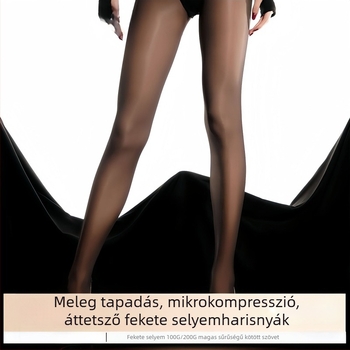 Nylon formázó harisnya, fenékemelő, vastagított, lábra illeszkedő