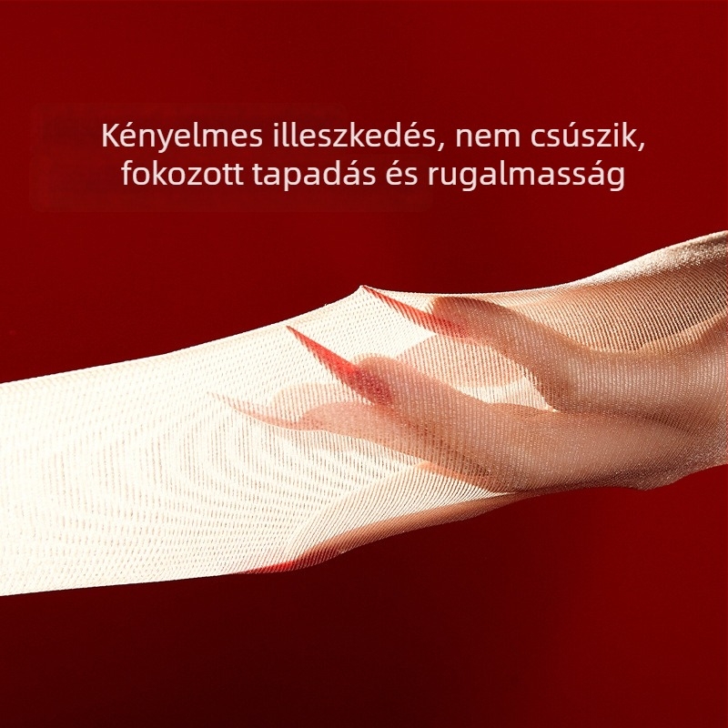 Harisnyanadrág lábfejjel – fenékemelés, nylon, egyszínű, vékony