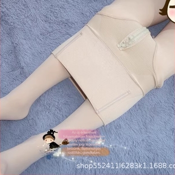 Férfiaknak készült őszi-téli vastag harisnyanadrág, magas derekú, karcsúsító szabás, plusz méret, nylon, cipzárral a keresztnél