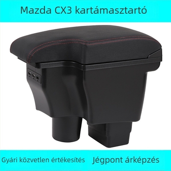 Mazda CX-3 középső kartámasz doboza | Műanyag | 2,2 kg | Testreszabás lehetősége