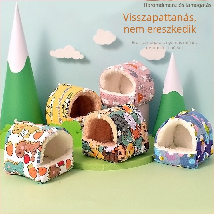 Faanyagotás kisállat odú – ideális kisemlősök számára; Anyag: Fa; Eredet: Egyéb; Importált: Nem