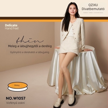 Fényes, magas derekú hasformáló és fenékemelős leggings fleece béléssel, szabad lábú hatás, bőrbarát megjelenés