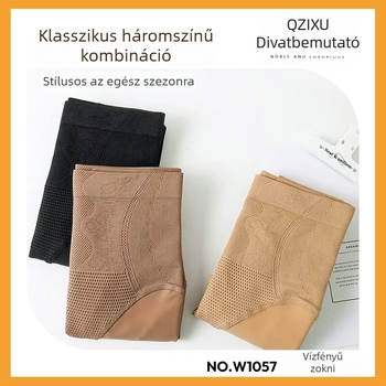 Fényes, magas derekú hasformáló és fenékemelős leggings fleece béléssel, szabad lábú hatás, bőrbarát megjelenés
