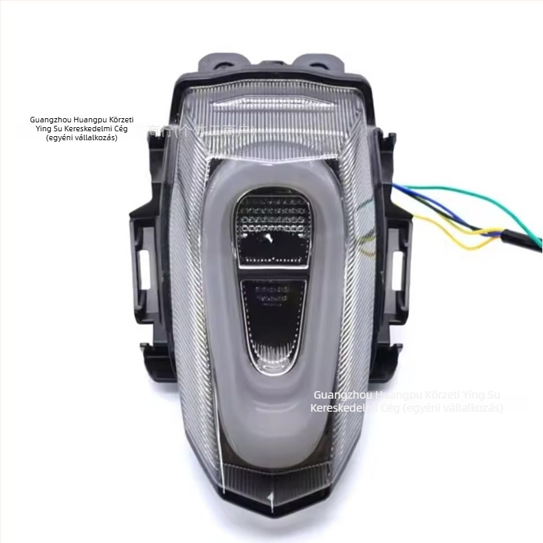 App-vezérelt motorkerékpár hátsó lámpa – LED, 12V, modell YS-263, kompatibilis Yamaha YZF V3/V4 R15M/R15/R1