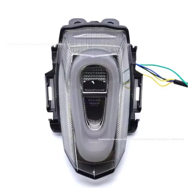 App-vezérelt motorkerékpár hátsó lámpa – LED, 12V, modell YS-263, kompatibilis Yamaha YZF V3/V4 R15M/R15/R1