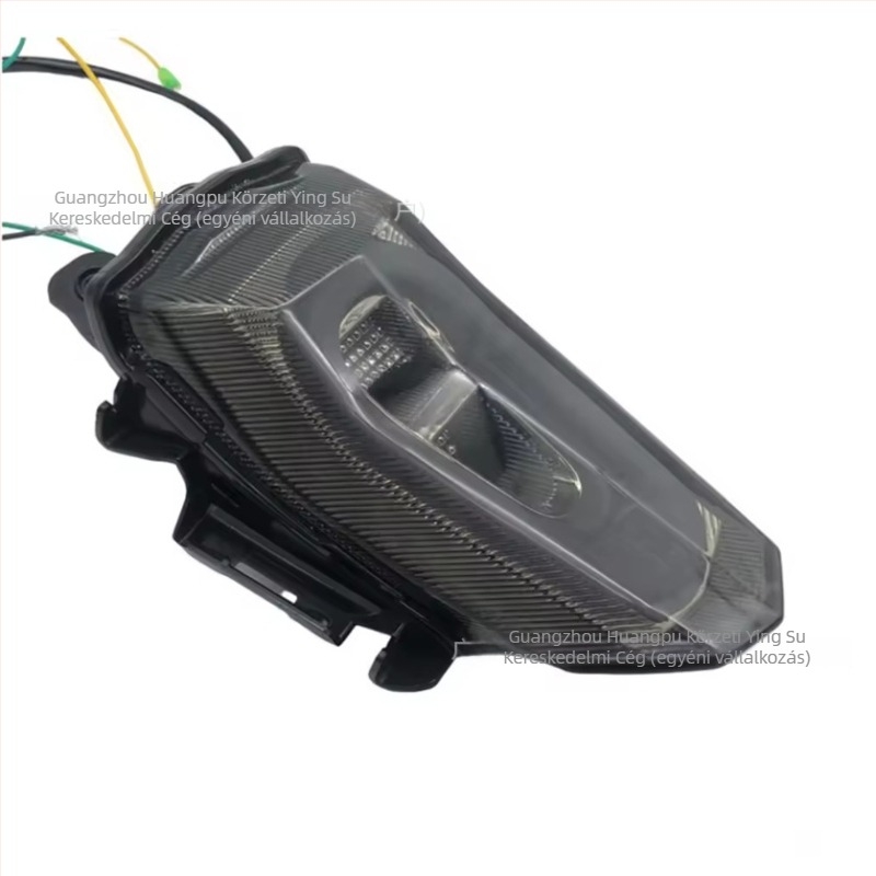 App-vezérelt motorkerékpár hátsó lámpa – LED, 12V, modell YS-263, kompatibilis Yamaha YZF V3/V4 R15M/R15/R1