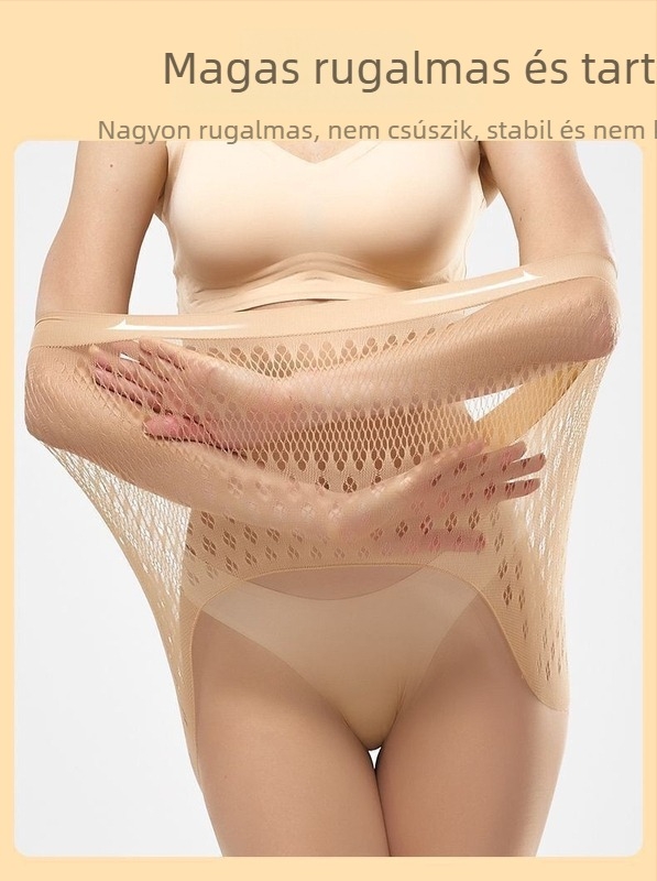 Női nylon harisnya, vékony 12D, varrás nélküli, teljes talpfedés