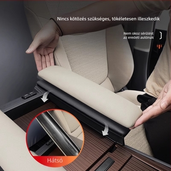 Toyota Sienna középső kartámasz fedél – ABS és bőr, kompatibil Grevia/Senna belsővel