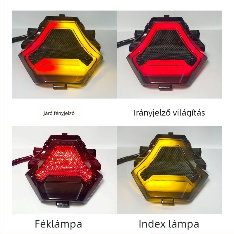 Motorkerékpár hátsó lámpa CC-W2 | LED, 5W, 12V, Kompatibilis Yamaha YZF-R3/R25, Y15ZR, MT-03/07, FZ-07, LC150