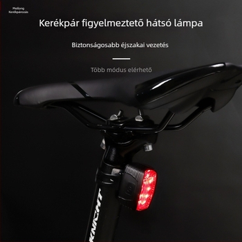 Meilong kerékpár első és hátsó lámpa készlet, nagy fényerősségű LED-del, MTB és kültéri kerékpározáshoz