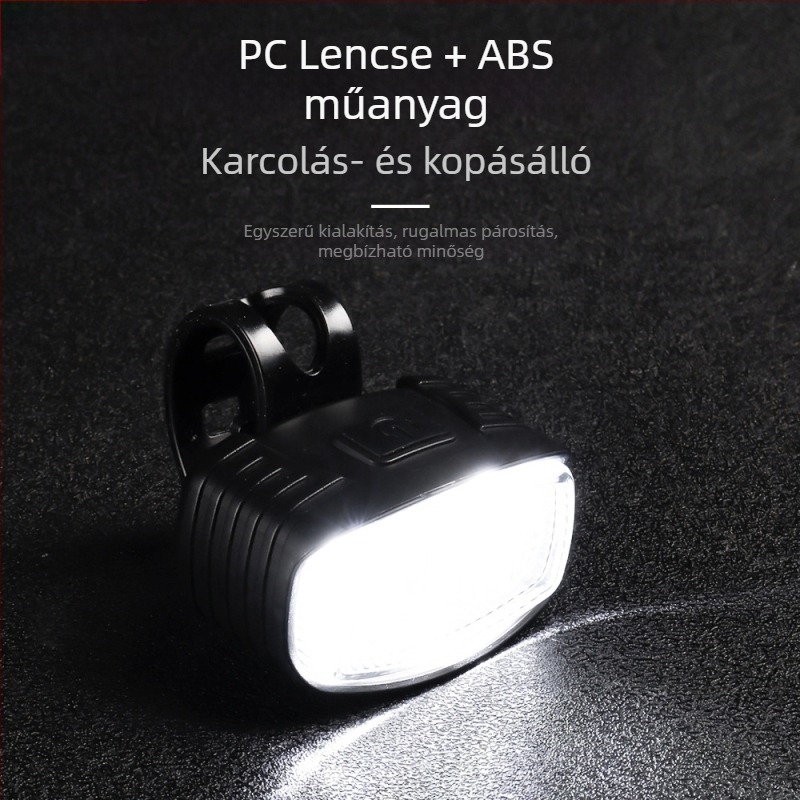 Meilong kerékpár első és hátsó lámpa készlet, nagy fényerősségű LED-del, MTB és kültéri kerékpározáshoz