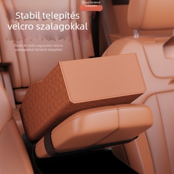 Bőr autókarfa emelő párna, univerzális tároló doboz, Green fruit márka