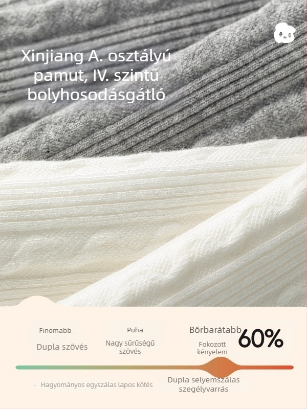 Kisgyermekek pamut harisnyanadrág, tavasz-őszre, antibakteriális, fehér, egy méret