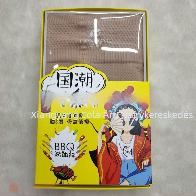 Nylon harisnya, anti-frikciós, közepes vastagságú, egyszínű mintázat