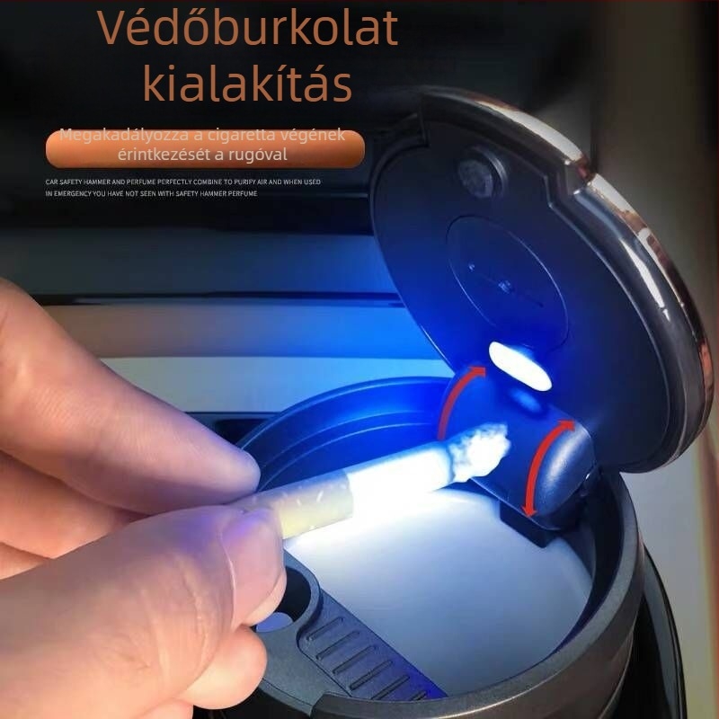 Autó hamutál kerámiabelsővel és lámpafedelemmel, többszörös funkciójú, autó és otthoni használatra, Jiafeng Márka, modell kerámiabelső, súly 400 g