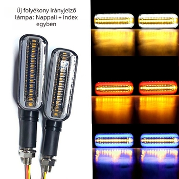 LED irányjelző fény elektromos motorokhoz és robogókhoz — DISHUN ZD-48, ABS